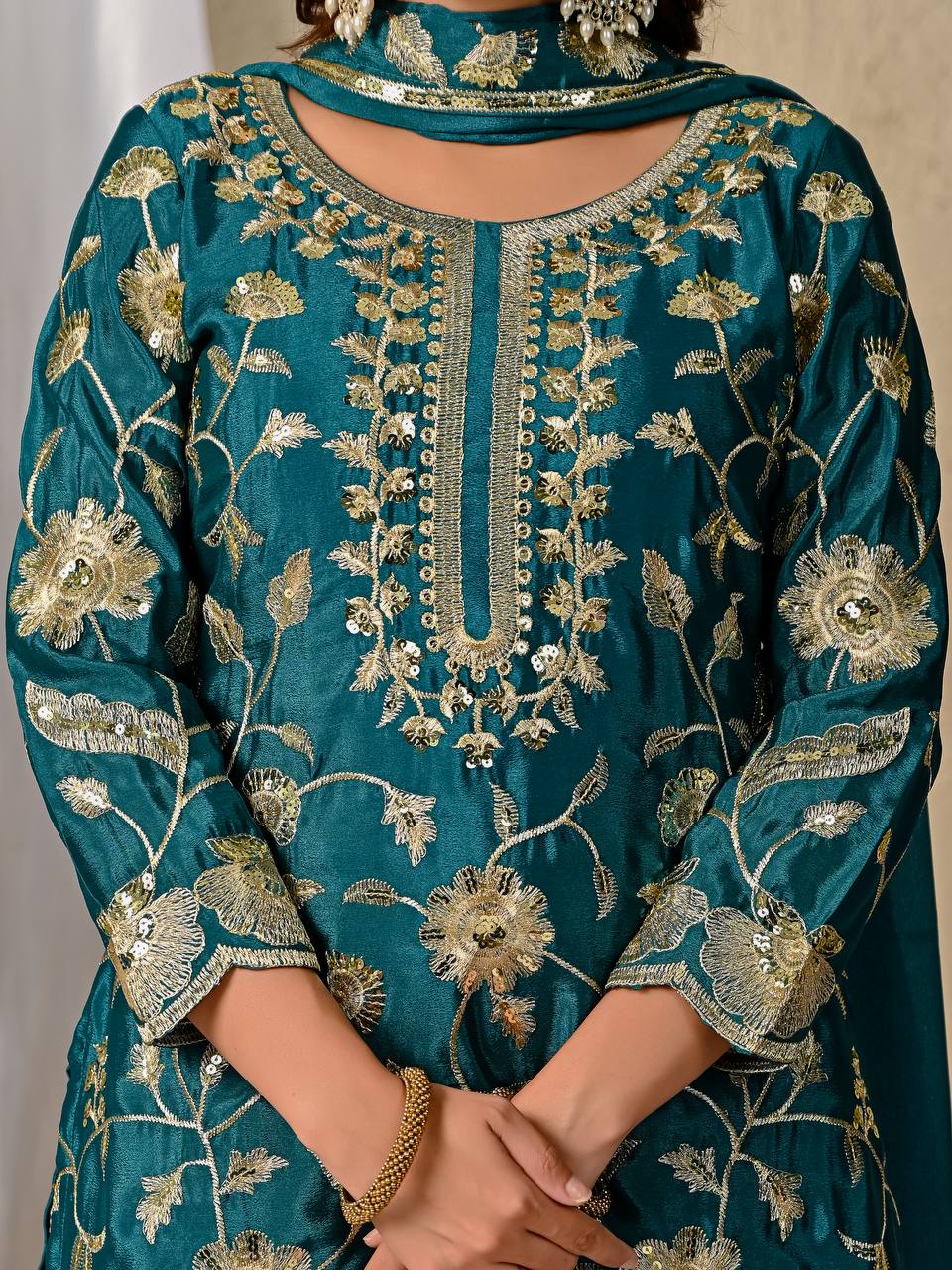 Party Wear Look Top Lehenga and Dupatta