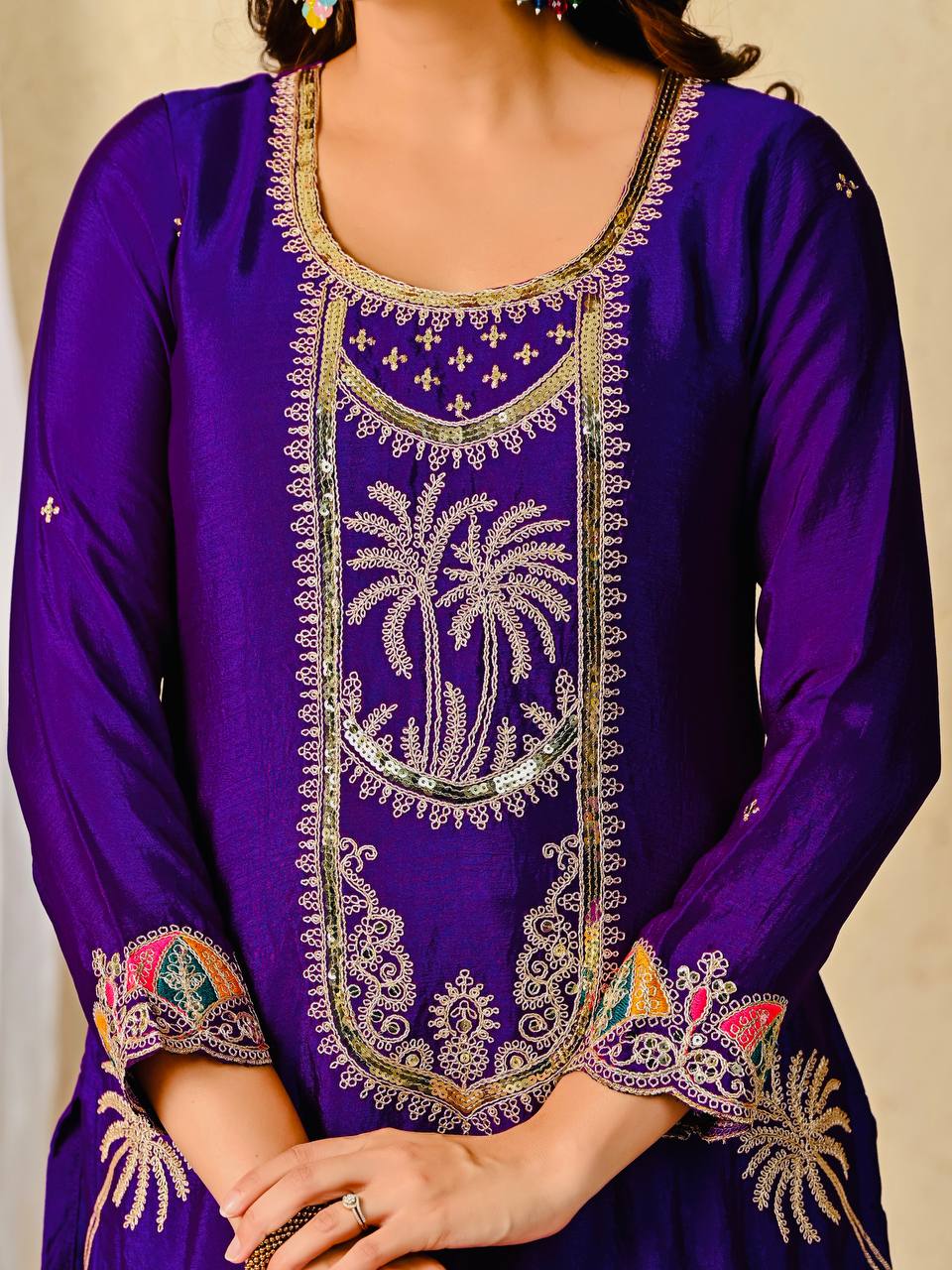 Party Wear Look Top  pent and Dupatta
