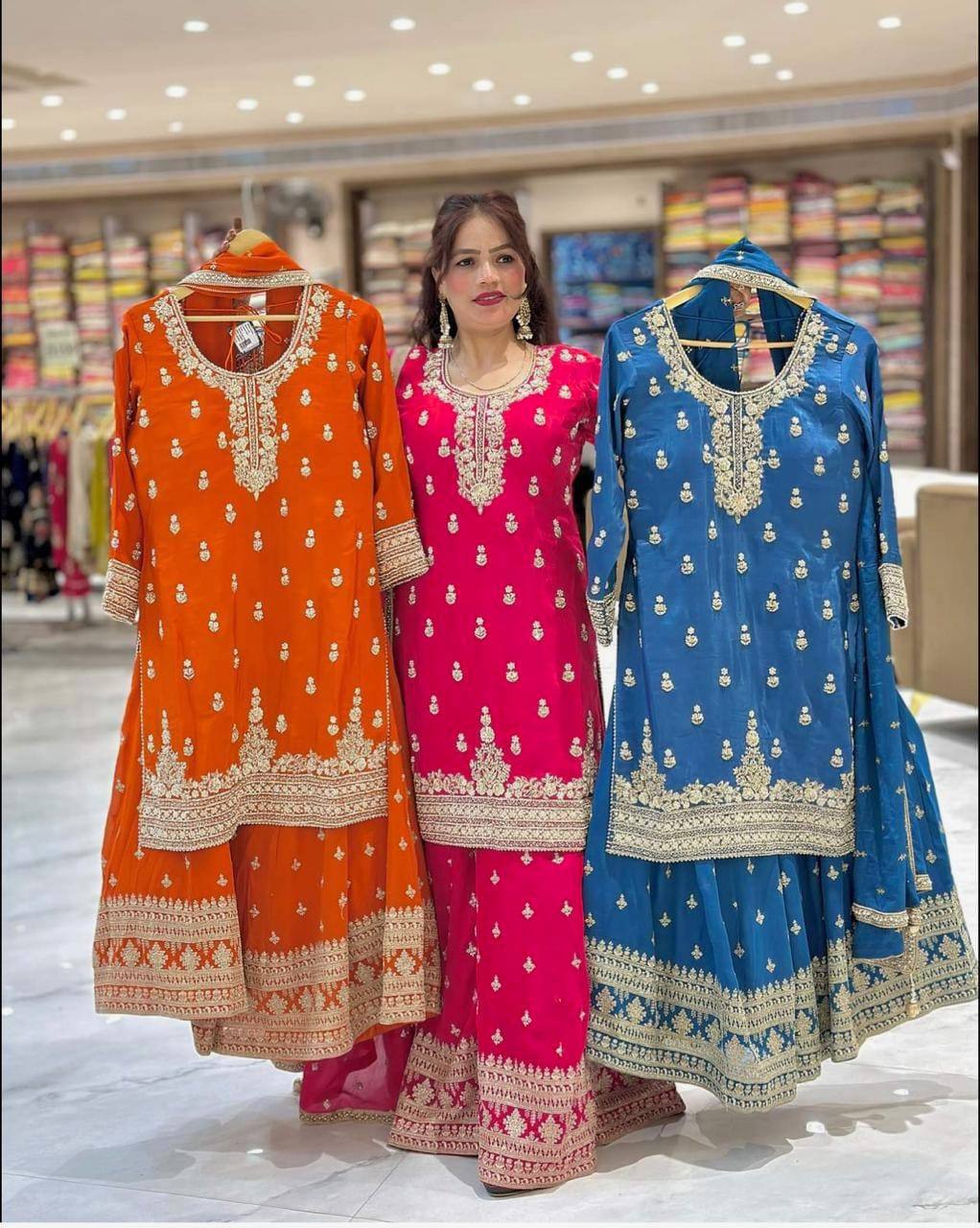 Party Wear Sharara Plazzo &nbsp;and Dupatta