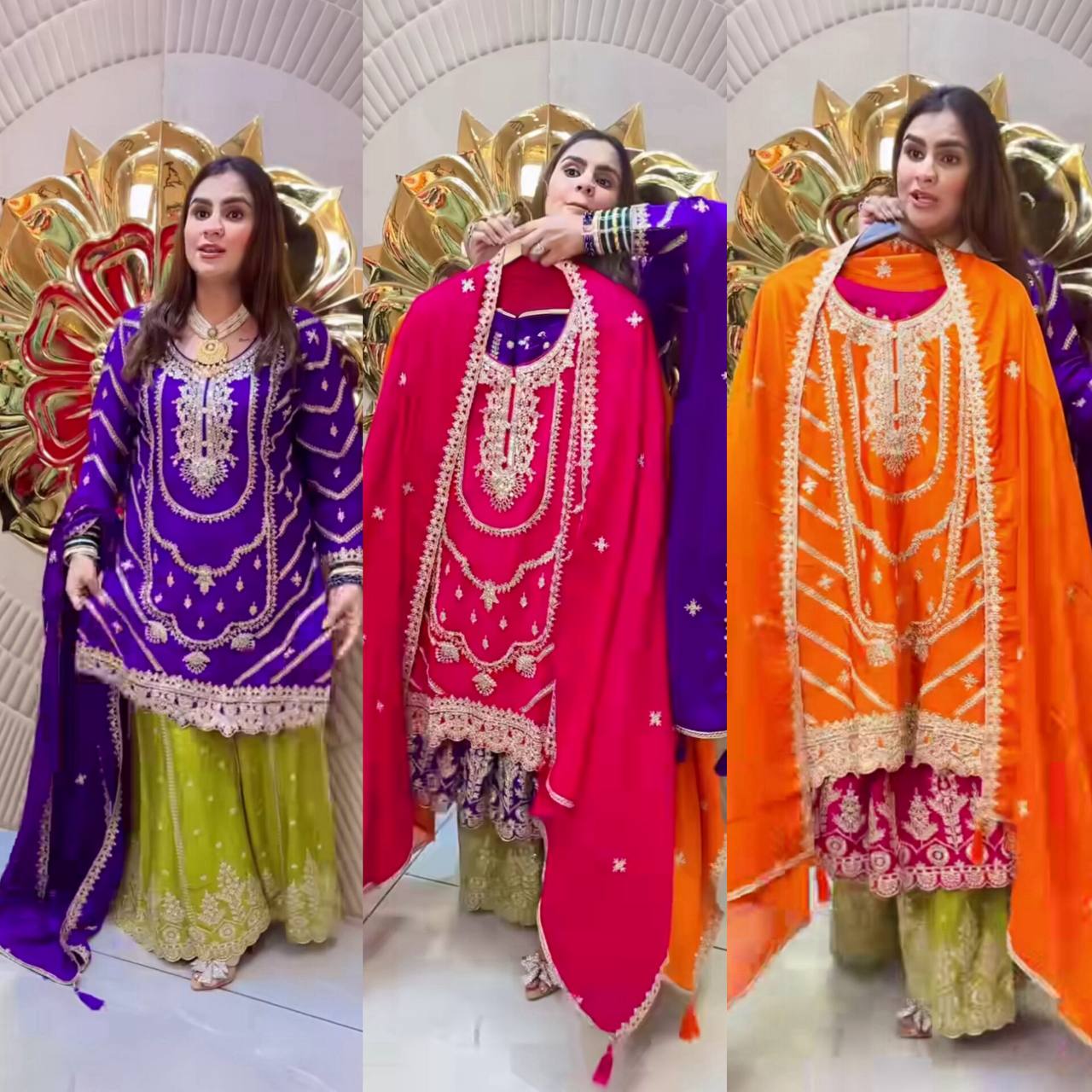 Heavy Pharshi Suits
