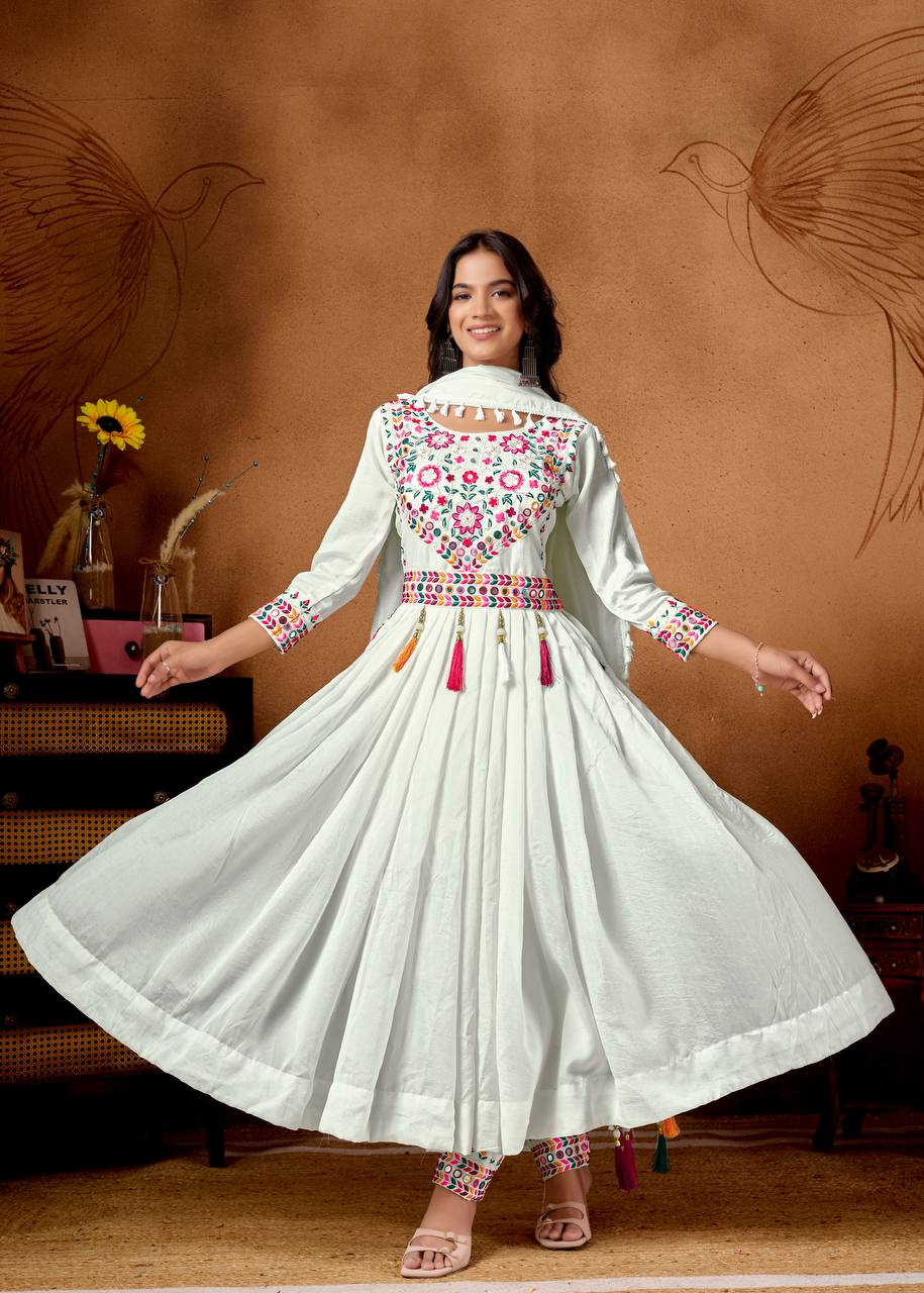 NAVRATRI SPECIAL ANARKALI SUIT IN NEW FANCY STYLE