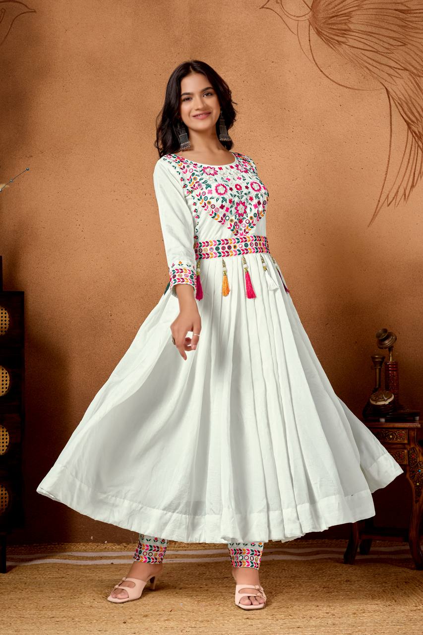 NAVRATRI SPECIAL ANARKALI SUIT IN NEW FANCY STYLE