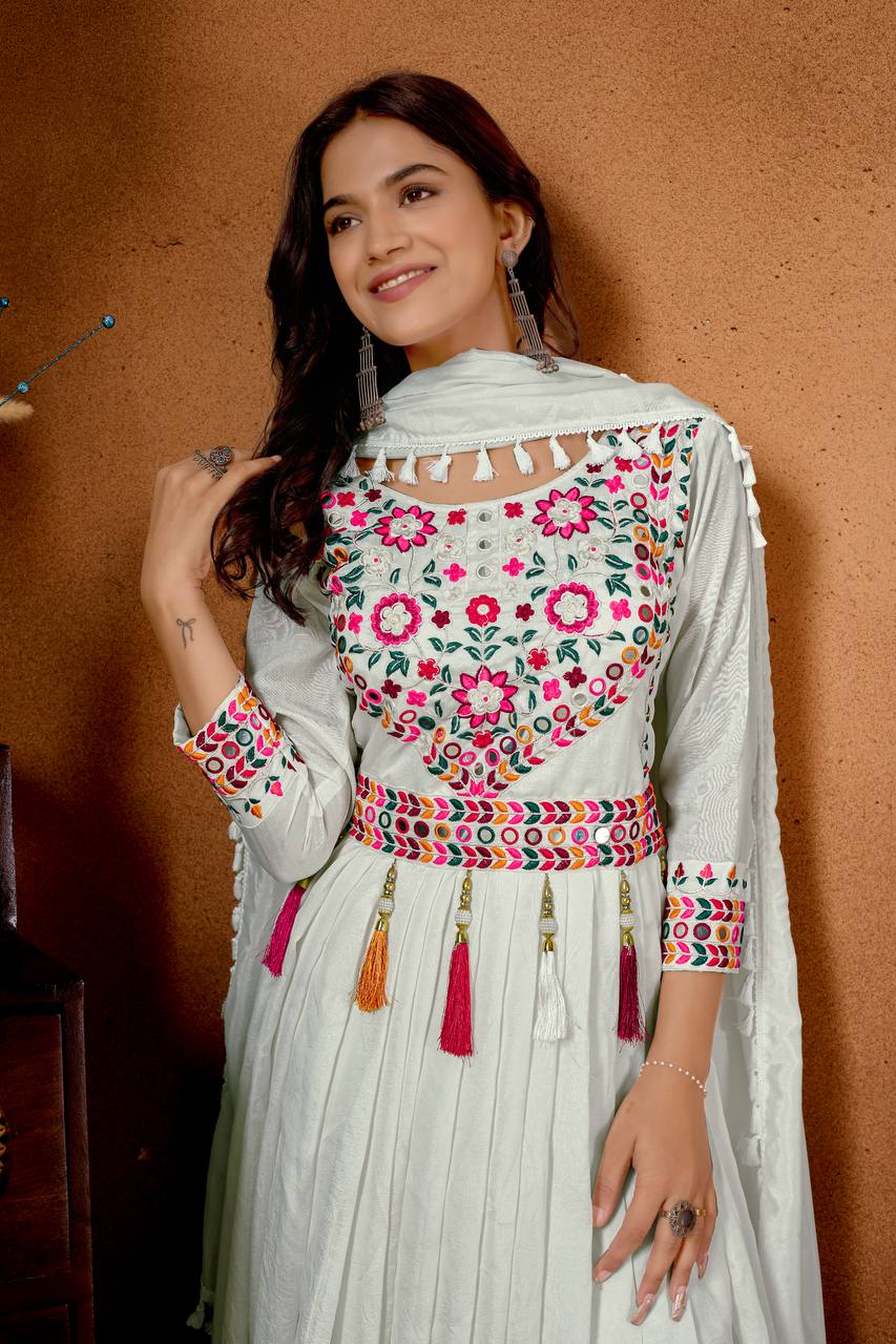 NAVRATRI SPECIAL ANARKALI SUIT IN NEW FANCY STYLE